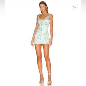 Trinity Floral Mini Dress from Revolve